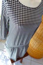 uniek leuk wit zwart vintage dressing jurk, Vintage Dressing, Wit, Ophalen of Verzenden, Zo goed als nieuw