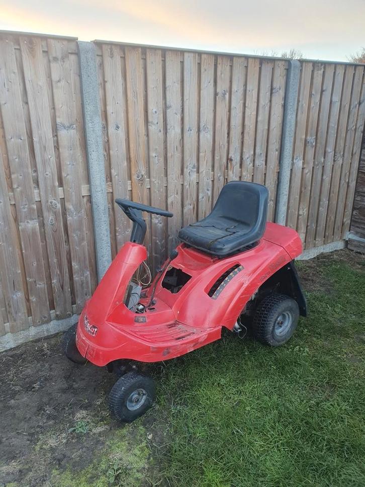 Zitmaaier/ tuintrekker Castelgarden 12,5HP Hydrostaat, Tuin en Terras, Zitmaaiers, Gebruikt, Opvangbak, Ophalen