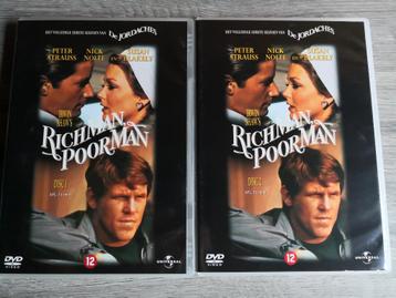 dvd set rich man, poor man - afleveringen 1 tot 8  beschikbaar voor biedingen