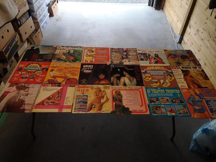 lot 80 LP selectie de beste alle tijd van jaren 70 tot.,,,,,, Cd's en Dvd's, Vinyl | Overige Vinyl, Gebruikt, 12 inch, Ophalen of Verzenden