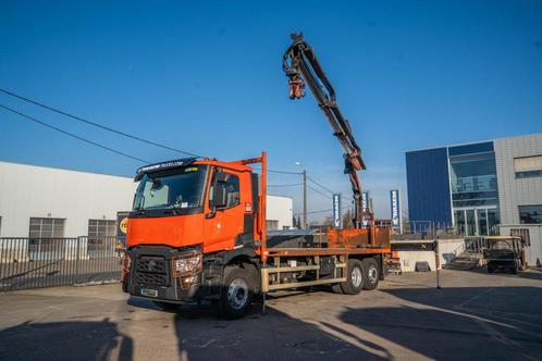 Renault C 380 DXI-6X2-PALFINGER 18002C/3 (bj 2015), Auto's, Vrachtwagens, Bedrijf, Te koop, Airconditioning, Elektrische ramen