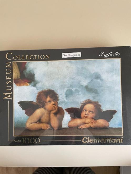 PUZZLE MUSEUM COLLECTION Sixtijnse Madonna, NIEUW, in bliste, Hobby en Vrije tijd, Denksport en Puzzels, Nieuw, Legpuzzel, 500 t/m 1500 stukjes
