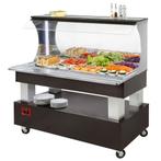 Buffet - Saladebar wandmontage, gekoeld, 4x GN1/1-150 (Weng, Overige typen, Ophalen of Verzenden