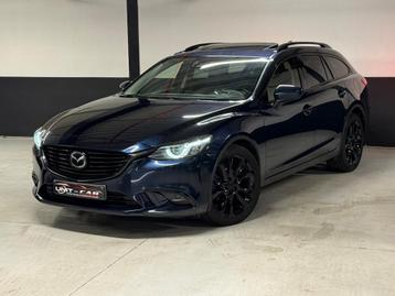 MAZDA 6 KOMBI SKYACTIV-D 175 DRIVE i-ELOOP SPORTS-LINE LEZ✅ beschikbaar voor biedingen