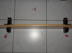 Legplank 80 op 26 cm (breedste punt) met figuurtjes in hout, Ophalen, Zo goed als nieuw
