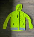 Loopjas met kap fluo, Kleding | Heren, Sportkleding, Ophalen, Geel, Zo goed als nieuw, Hardlopen of Fietsen