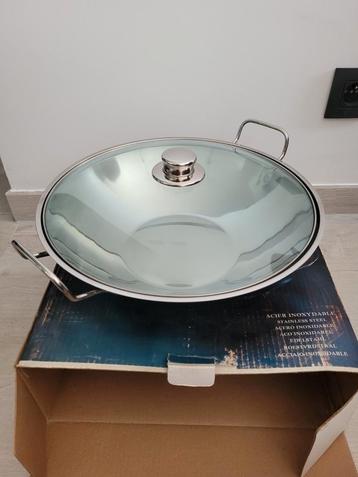 Wokinox 36cm  beschikbaar voor biedingen