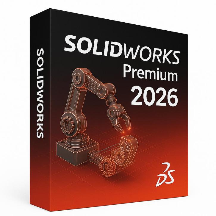 SolidWorks Premium 2026, Computers en Software, Educatie- en Cursussoftware, Nieuw, Windows, Ophalen