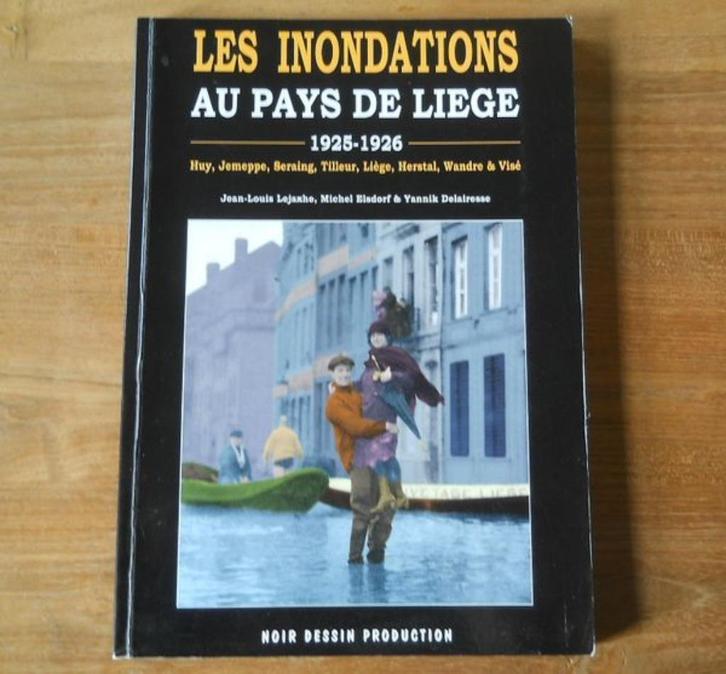 Les inondations au pays de Liège  1925 - 1926 - Huy Jemeppe, Livres, Histoire nationale, Utilisé, Enlèvement ou Envoi