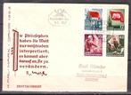 Postzegels DDR (9) : Diverse FDC's en brieven 1, Ophalen of Verzenden, DDR, Gestempeld