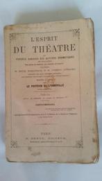 ancien livre  : L 'ESPRIT  DU  THEATRE, Ophalen