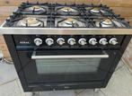 Boretti gasfornuis met electrische oven, Ophalen, Gebruikt, 60 cm of meer, Energieklasse A of zuiniger