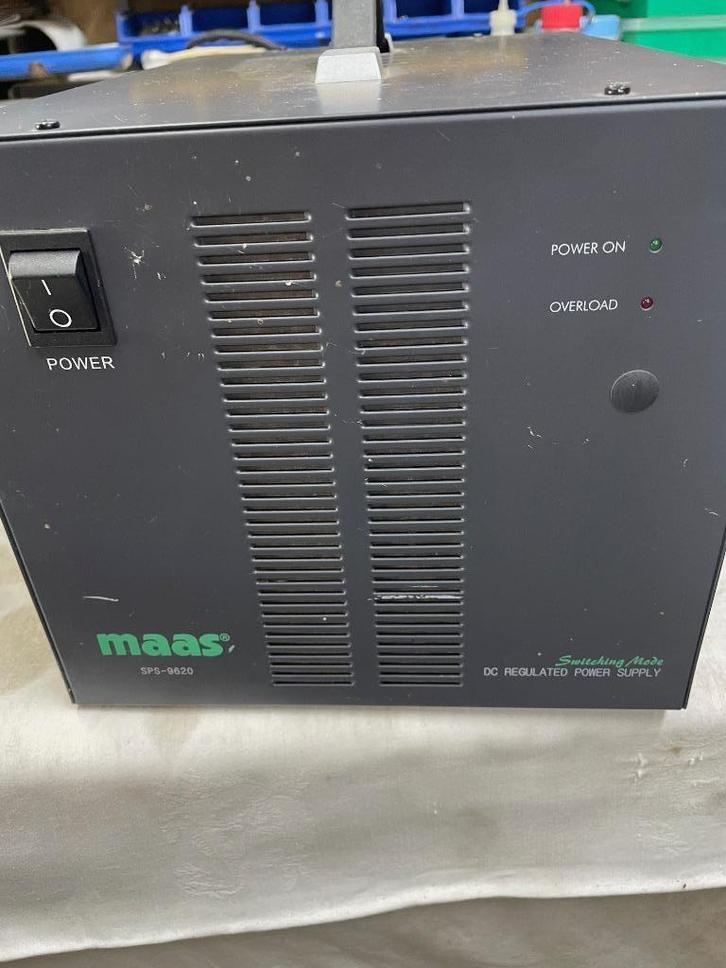 MAAS elektronisch gestabiliseerde voeding 120 amp, Hobby en Vrije tijd, Modelbouw | Radiografisch | Vliegtuigen, Gebruikt, Ophalen