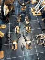 Gewei lampen, Enlèvement