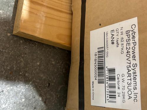 Batterij CYBERPOWER - BPSE240V75ART3UOA, Computers en Software, Noodvoedingen (UPS), Nieuw, Ophalen