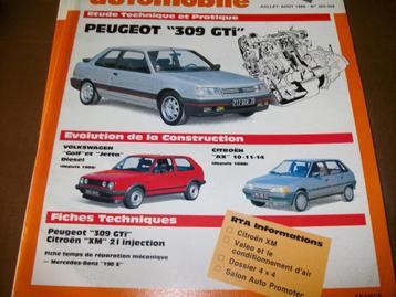 revue technique peugeot 309 GTI de 1987-1990