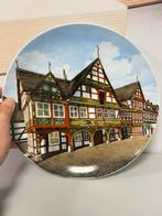 Assiette murale Fürstenberg - Rathaus Schwalenberg Allemagne, Antiquités & Art, Enlèvement ou Envoi