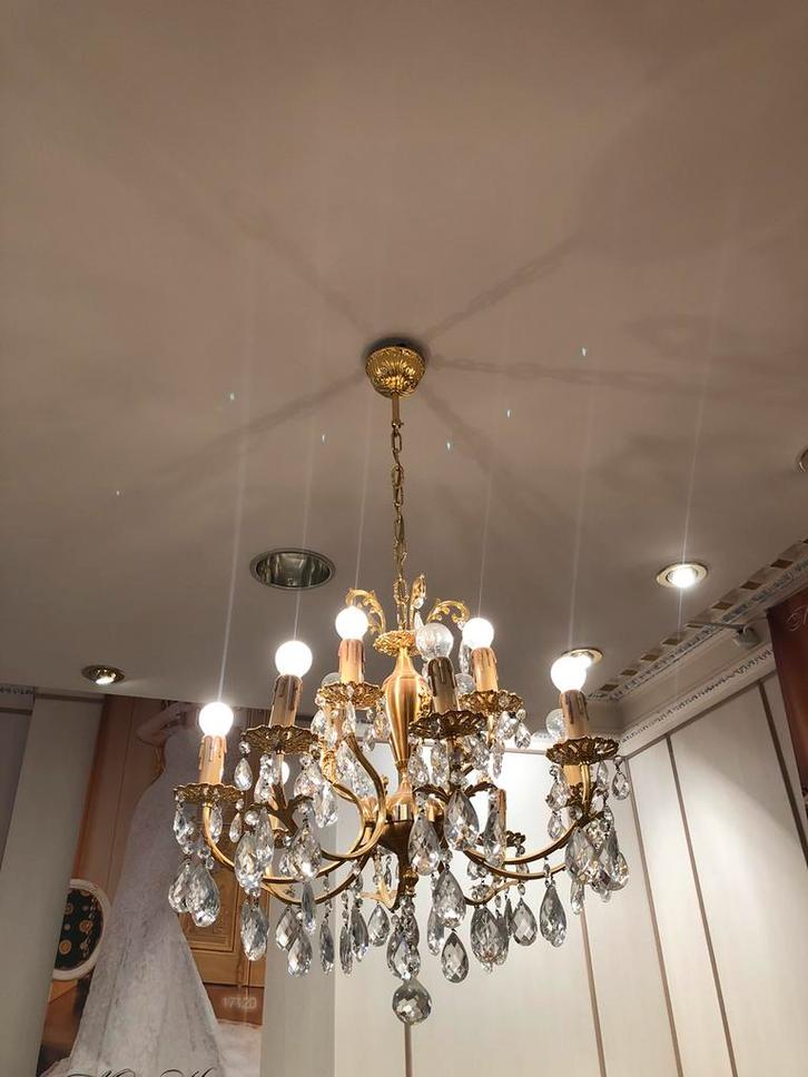 Glans, Huis en Inrichting, Lampen | Kroonluchters, Zo goed als nieuw, Ophalen
