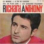 Richard Anthony op EP: Aranjuez mon Amour of Ce Monde, Pop, EP, 7 inch, Verzenden