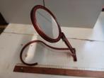 vintage  miroir articulee  modulable  pied reglable tbe, Antiquités & Art, Curiosités & Brocante, Enlèvement ou Envoi