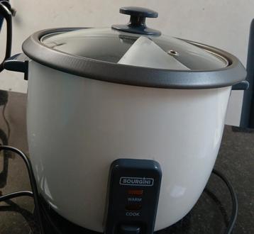 Te koop: Nieuwe Rijstkoker van Bourgini! beschikbaar voor biedingen