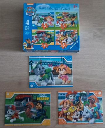 PAW PATROL- 3 puzzels - 3+ Ravensburger beschikbaar voor biedingen