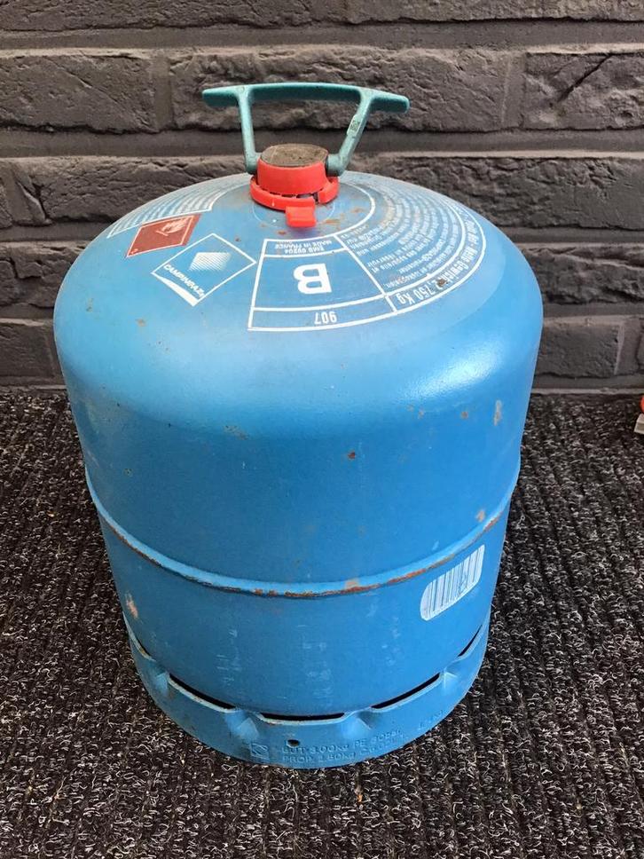 Campingaz type 907 ( groot / 2,75kg ) = nog verzegelde dop, Caravans en Kamperen, Kampeeraccessoires, Zo goed als nieuw, Ophalen