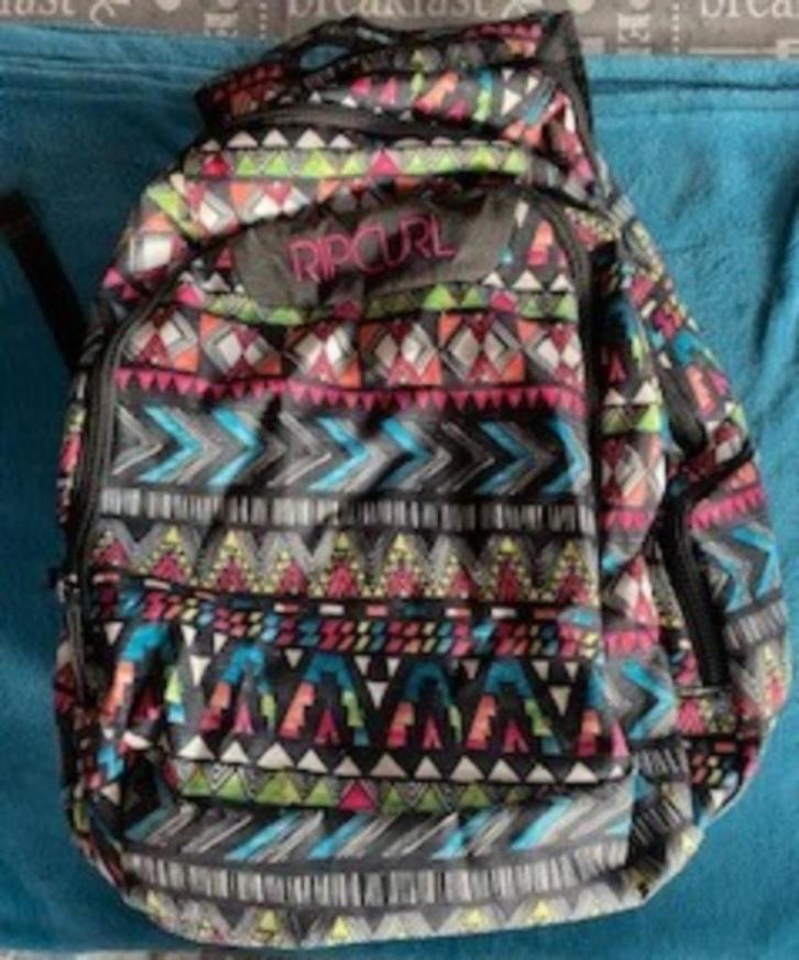 Rip Curl-rugzak met 3 compartimenten LBPAW4, Handtassen en Accessoires, Tassen | Rugtassen, Zo goed als nieuw, Overige merken