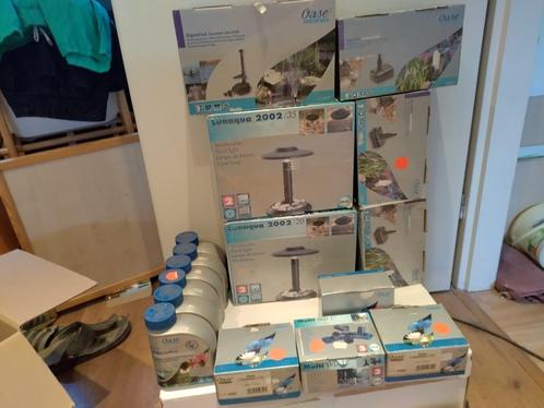 Oase pompen en lampen partij alles nieuw in doos, Tuin en Terras, Vijver-toebehoren, Nieuw, Vijverpomp, Ophalen of Verzenden