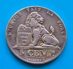 5  Centimes.  1852 . Leopold l, Ophalen of Verzenden, Overig, Losse munt