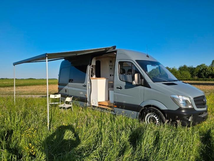 Mercedes Sprinter VAN AMENAGE 112.000KM, Caravanes & Camping, Camping-cars, Particulier, jusqu'à 3, Modèle Bus ou Fourgon aménagé