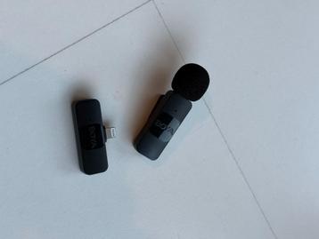 Draadloze iPhone microfoon (Boya BY-V1 voor iOS) beschikbaar voor biedingen