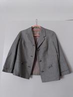 Vintage op maat gemaakt vestje zwart/wit geruit maat M/L, Kleding | Dames, Jasjes, Kostuums en Pakken, Ophalen, Gedragen, Maat 38/40 (M)