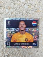 Euro 24 EK sticker Topps foil Virgil Van Dijk, Tickets en Kaartjes
