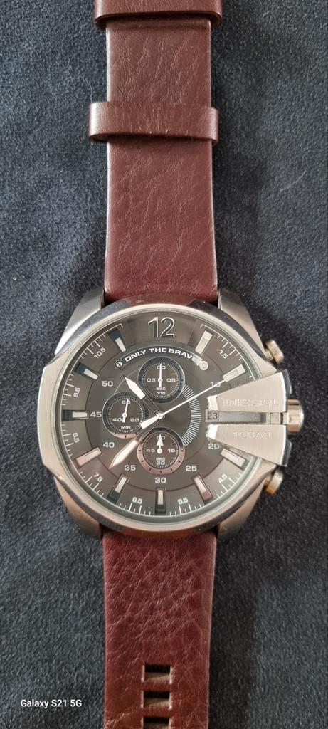 Diesel watch, Handtassen en Accessoires, Horloges | Heren, Zo goed als nieuw, Ophalen of Verzenden