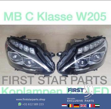 W205 C205 Koplamp links rechts LED ILS Mercedes C Klasse AMG beschikbaar voor biedingen