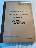 Manuel Land Rover ABL, Collections, Envoi, Armée de terre, Autres types