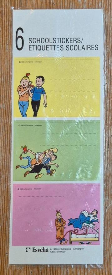 Suske en Wiske stickers Esveha 1986 Vandersteen beschikbaar voor biedingen