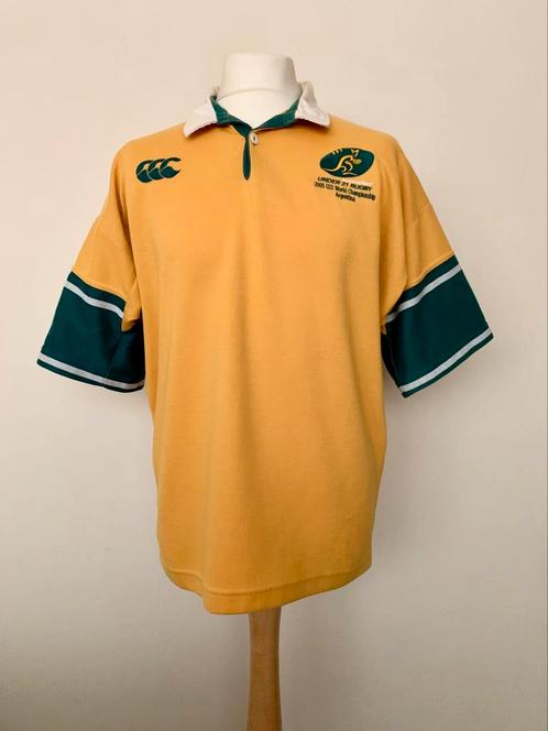 Australia Rugby 2005 U21 World Championship #4 match worn, Sport en Fitness, Rugby, Gebruikt, Kleding, Ophalen of Verzenden