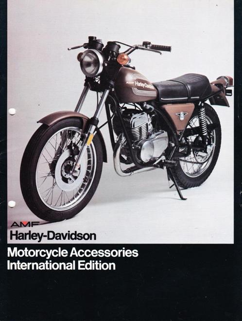 Harley-Davidson Accessoires brochure 1975, Motoren, Handleidingen en Instructieboekjes, Ophalen of Verzenden