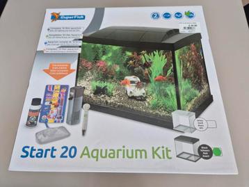 Superfish Aquarium Start 20 Goldfish Kit 16 l  - Zwart, Enlèvement, Comme neuf