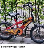 Fiets hot wheels 16 inch, Fietsen en Brommers, Ophalen, Gebruikt, 16 tot 20 inch, Hot wheels