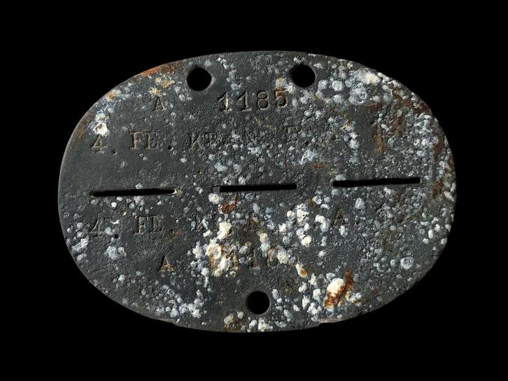 Erkennungsmarke fernsprech nachrichten ersatz kp 13, Verzamelen, Militaria | Tweede Wereldoorlog, Ophalen of Verzenden