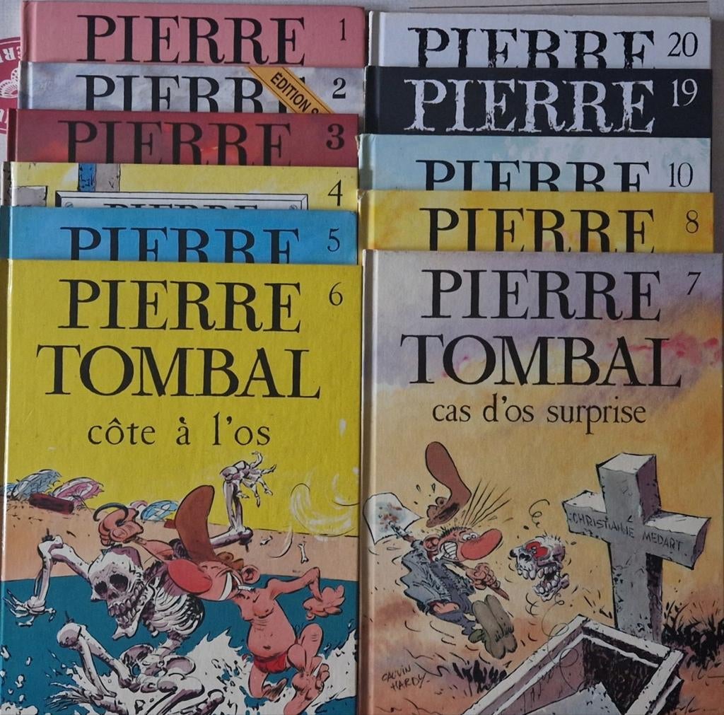 Lot BD Pierre Tombal, Enlèvement