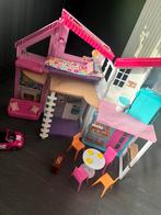 Barbie Malibu poppenhuis + accessoires, Poppenhuis, Zo goed als nieuw, Ophalen
