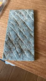 Leisteen, 1 stuk, 18cm, op 9 cm, ongeveer 1 cm dik, Doe-het-zelf en Bouw, Tegels, Ophalen of Verzenden, Zo goed als nieuw