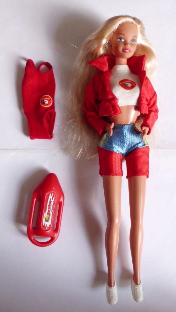 Barbie BAYWATCH Malibu Alert 1995, Kinderen en Baby's, Speelgoed | Poppen, Gebruikt, Barbie, Ophalen of Verzenden