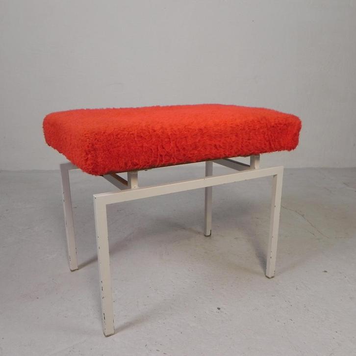 Vintage klap-opstap kruk, COR, jaren 60, Antiek en Kunst, Antiek | Meubels | Stoelen en Sofa's, Ophalen of Verzenden