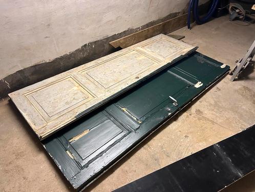 Dubbele binnendeur - herenhuis deuren, Doe-het-zelf en Bouw, Deuren en Vliegenramen, Binnendeur, Hout, Ophalen