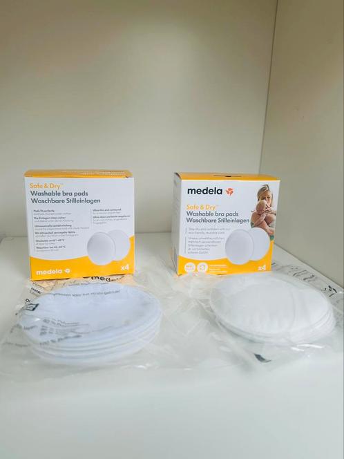 Lot de 2 boites de coussinets d’allaitement lavables MEDELA, Kinderen en Baby's, Kraamcadeaus en Geboorteborden, Nieuw